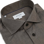 1000 03503 64 SLIM SHIRT | BROWN