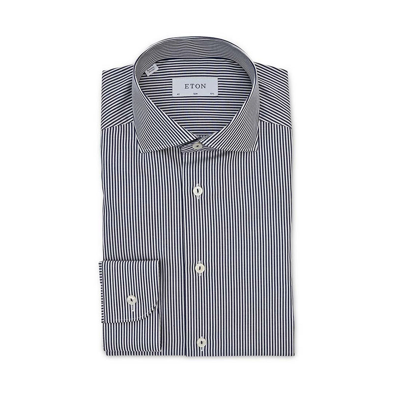 1000 10244 27 SLIM SHIRT | NAVY