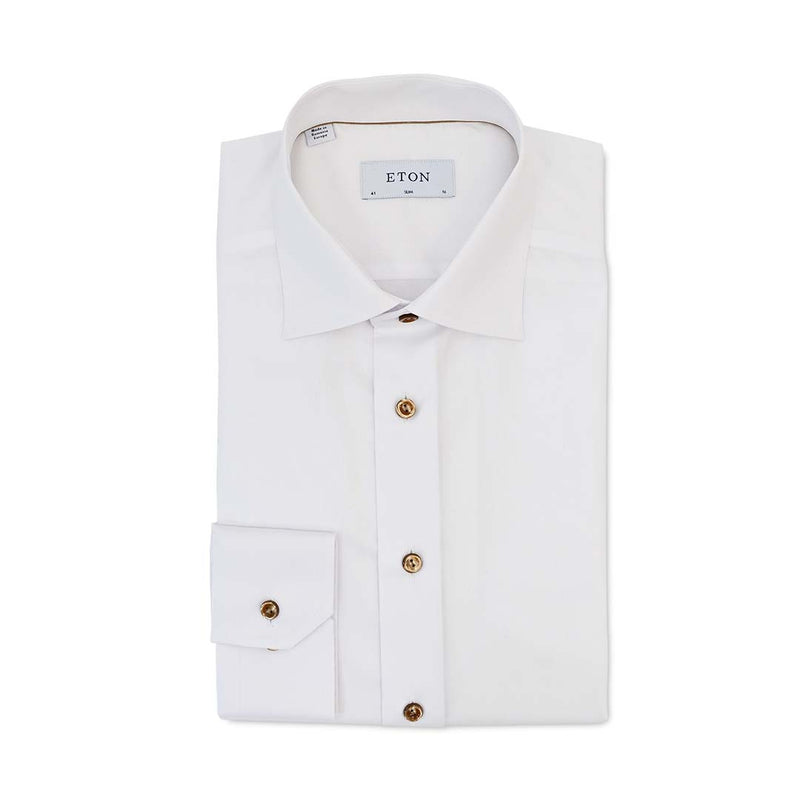 1000 10748 00 SLIM SHIRT | WHITE