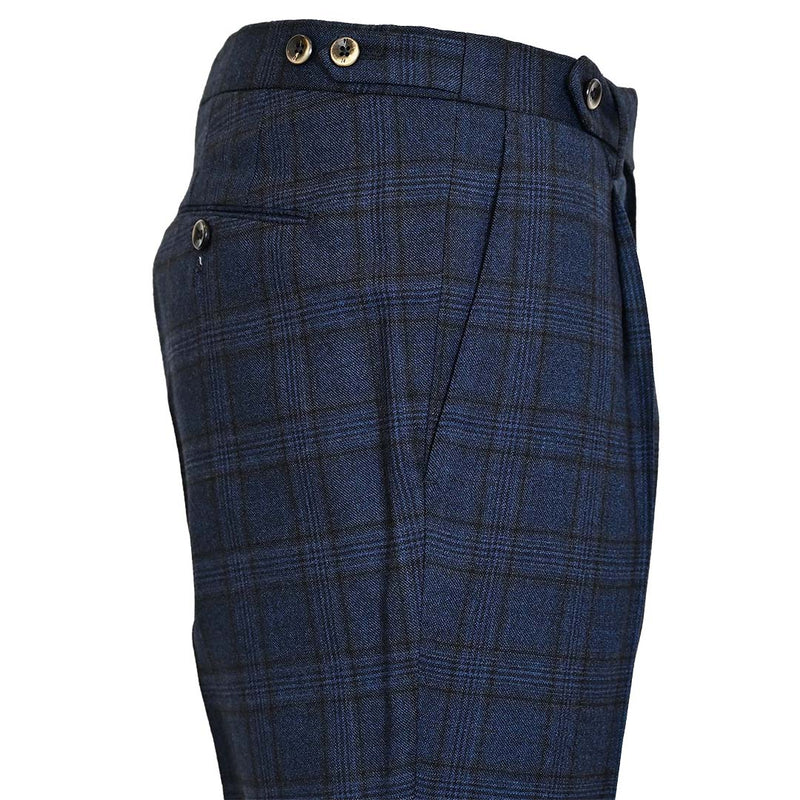 GFG1ZK0CL1 OV06 PANTS | NAVY CHECK/0350