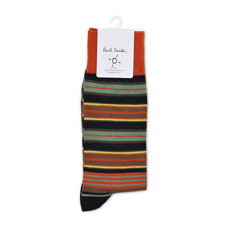 STRIPED SOCKS |  ORANGE STRIPE/16