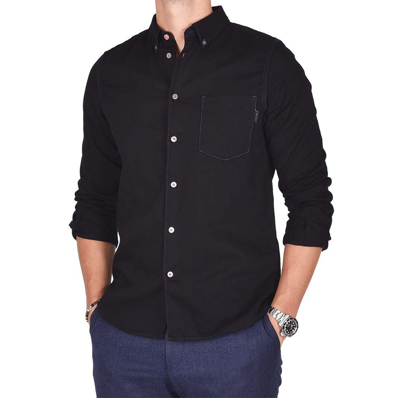 PLAIN SHIRT | BLACK