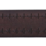 PAOLO VITALE BELT | DARK BROWN