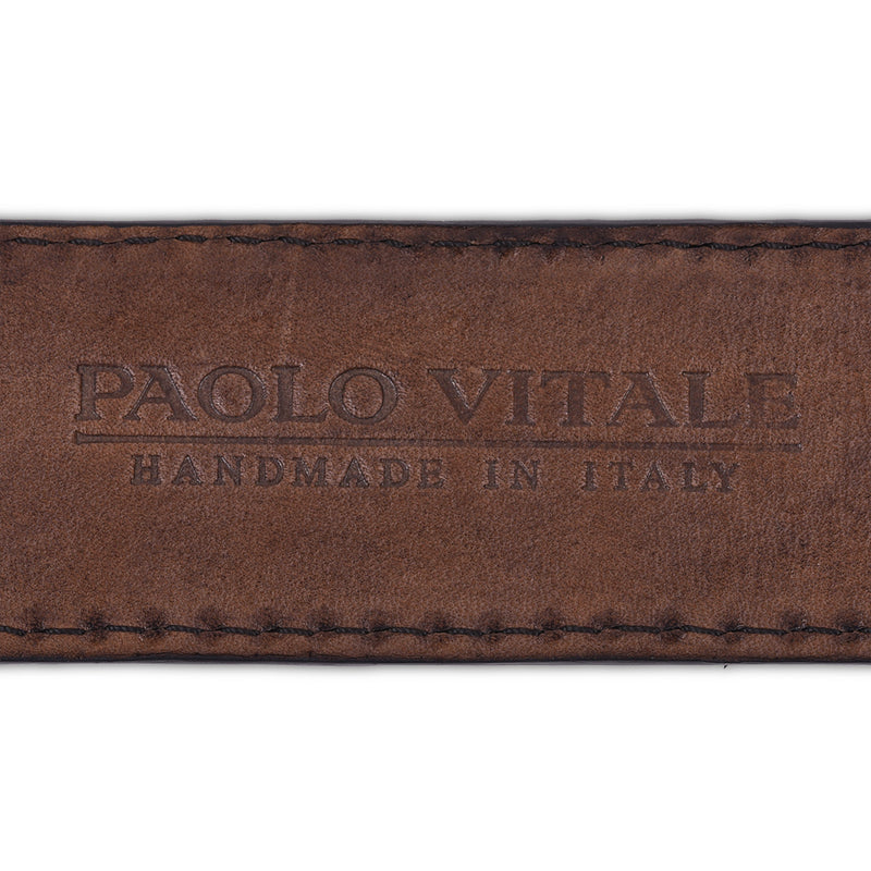 PAOLO VITALE BELT | BROWN