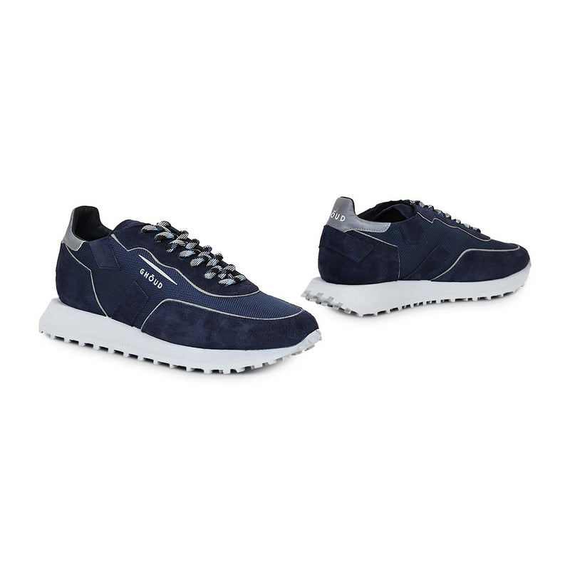 E121SOLMPS02 SNEAKERS | BLUE SUEDE