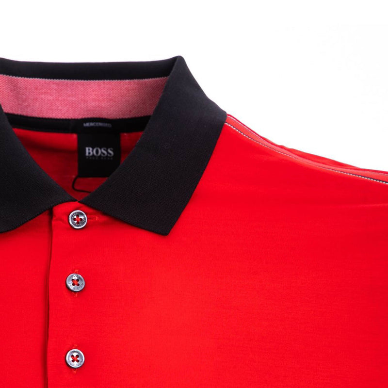 PARLAY POLO | BLACK/RED