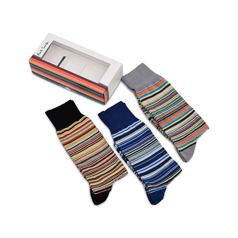 M1A-SOCK-JPACKM SOCKS 3-PACK | STRIPED/92