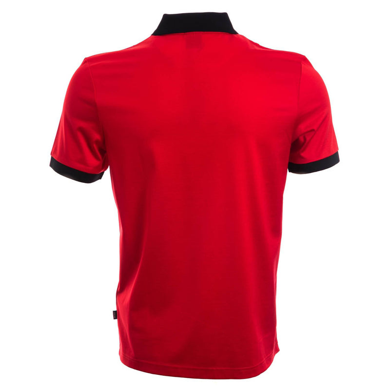 PARLAY POLO | BLACK/RED