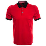 PARLAY POLO | BLACK/RED