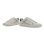 REX SNEAKERS | WHITE MULTI ABSTRACT