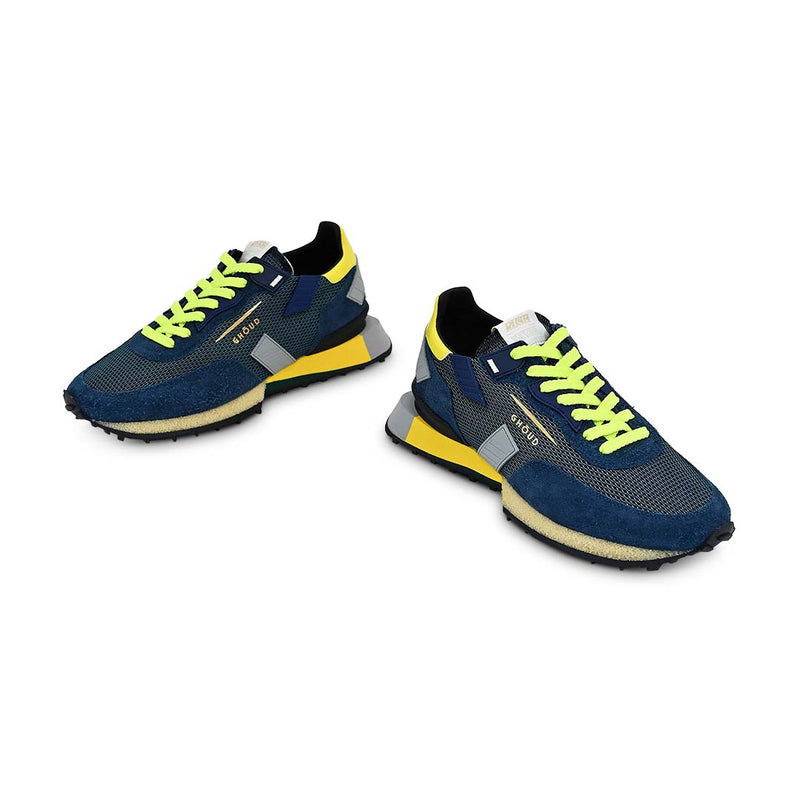 RUSH_G LOW SNEAKERS | BLUE/YELLOW