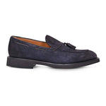 TASSEL MOC LOAFERS | NAVY SUEDE